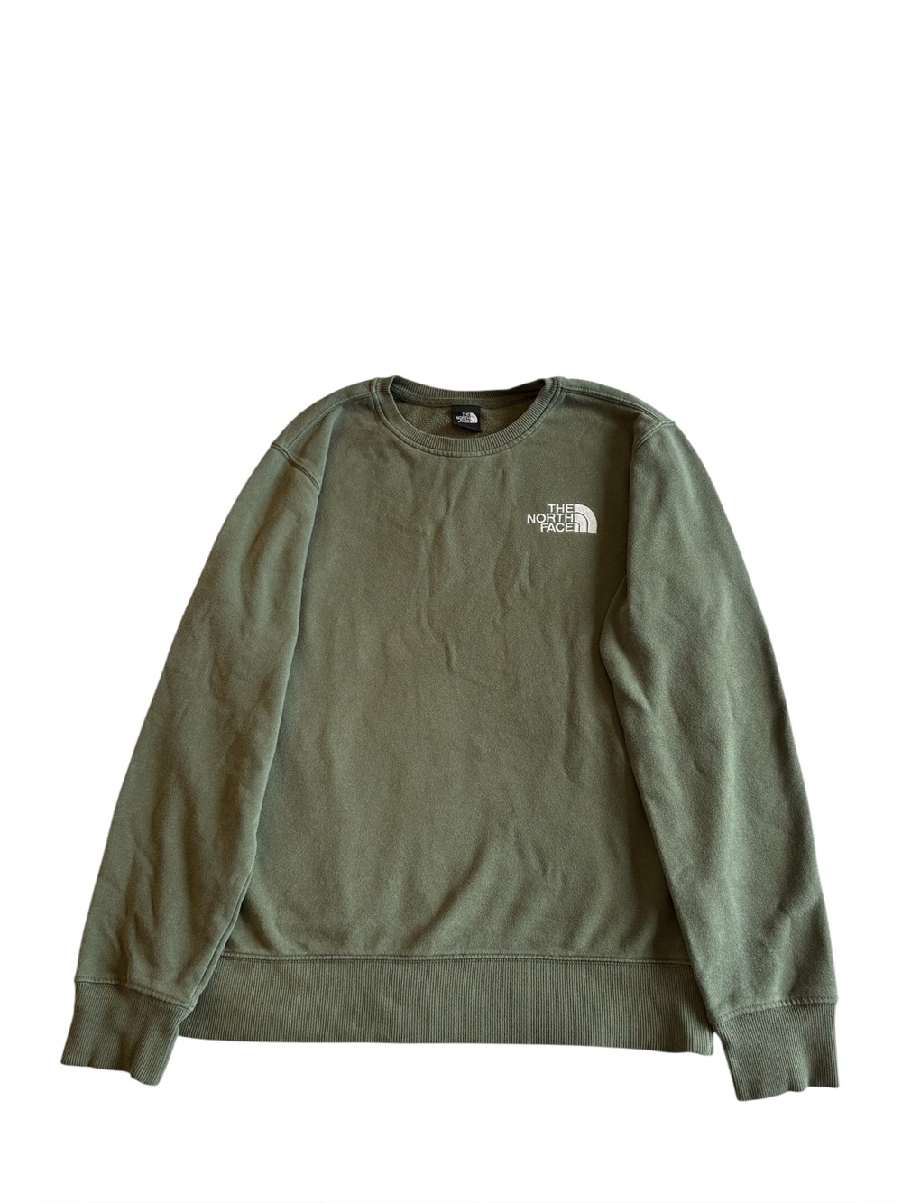 The North Face Men's Olive Green Crewneck Sweatshirt